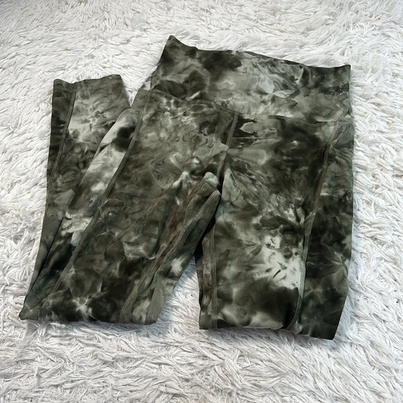 Lululemon Align High-Rise Pant with Pockets 25" Diamond Dye Light Sage - Picture 1 of 7
